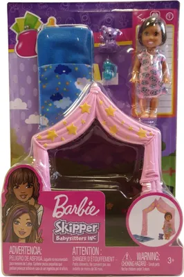 Obrázek produktu pro Mattel Barbie FXG97 Skipper Babysitters Inc. hrací sada na spaní s panenkou pro batolata