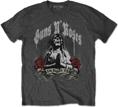Produktbild von Guns N Roses - "Death Men" T-Shirt für Herren/Damen Uni RO122 (S) (Anthrazit)