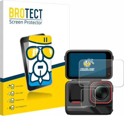 Produktbild von BROTECT Schutzglas für Insta360 Ace Pro 2 Schutzfolie Panzer Folie Glas Display Schutz klar