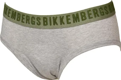 Obrázek produktu pro BIKKEMBERGS pánské elastické slipy VBKT05132 CHILTON BRIEFS, 2200 Grey Melange, XL, 94% bavlna, 6% Elastan