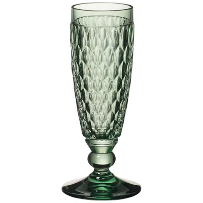 Produktbild von Villeroy & Boch 1173090072, Champagnerflöte, 145 ml, Kristall, Glas, Grün, Boston, 7 cm