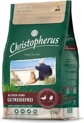 Immagine prodotto di Christopherus Senza cereali Senior Anatra e patate 12 kg