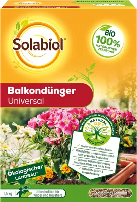 Produktbild von Solabiol Balkondünger Universal - 1,5 kg