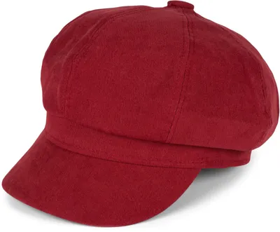 Produktbild von styleBREAKER Damen Ballonmütze aus weichem Stoff, Schirmmütze Vintage Style, Bakerboy Schiebermütze, Newsboy Cap 04023086