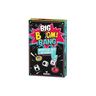 Image de MOS90346 - Big Boom Bang, jeu de dés, 3-5 joueurs, à partir de 8 ans (édition allemande)