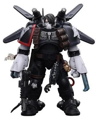Warhammer 40K Actionfigur Raven Guard Kayvaan Shrike 1:18 12 cm