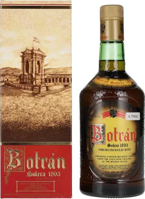Produktbild von Botran Ron Solera 1893 PRIMERA EDICION Premium Gold Rum 40% Vol. 0,7l in Geschenkbox