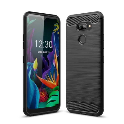 Zdjęcie produktu dla Etui ochronne na telefon LG K40S Case Cover Carbon Optic Grey