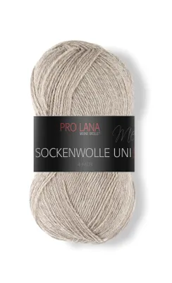 Produktbild von Pro Lana Sockenwolle 4fädig Uni 100g Farbe (410)