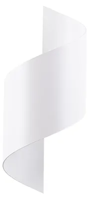 Produktbild von Wandlampe Metall H: 31 cm Weiß G9 Modern Wandleuchte
