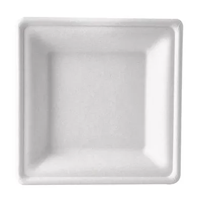 Obrázek produktu pro Papstar Teller tief Zuckerrohr pure 20 x 20cm 50 Stück 87310