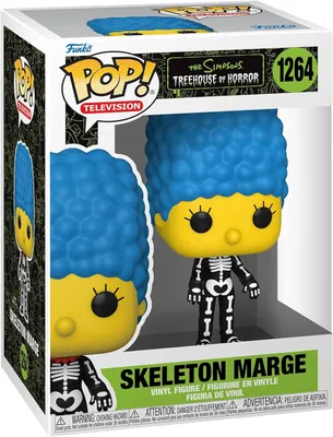 Produktbild von Funko Pop! Figur Die Simpsons Marge als Skelett 10cm