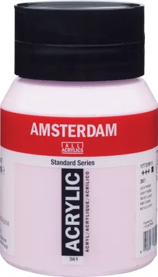 Immagine prodotto di Bottiglia di vernice acrilica Amsterdam Serie Standard 500 ml rosa chiaro 361
