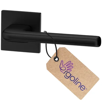Produktbild von ERGO line Modern Design, Schwarz Türbeschlag DISCO ohne Schlossrosette, Die ultra-feine Silhouette, Türbeschlag; Türgriff; Türklinke