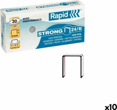 Zdjęcie produktu dla Zszywki Rapid Strong 24/6, galwanizowane