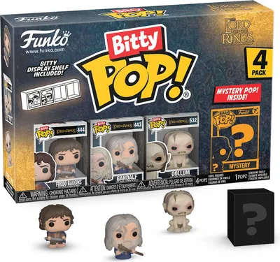 Immagine prodotto di Funko Pop! Bitty POP The Lord of the Rings - Frodo Figurki 4 szt.