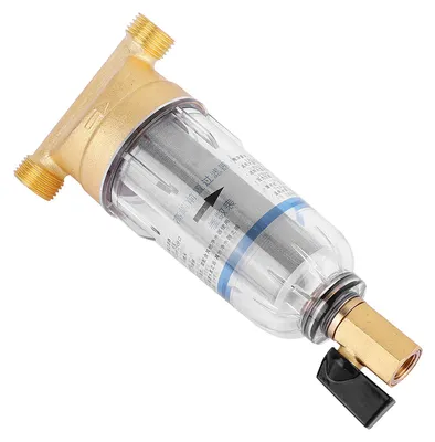 Wasserfilter 40 µm, 3000 L/h, 0,5" AG, wiederverwendbar