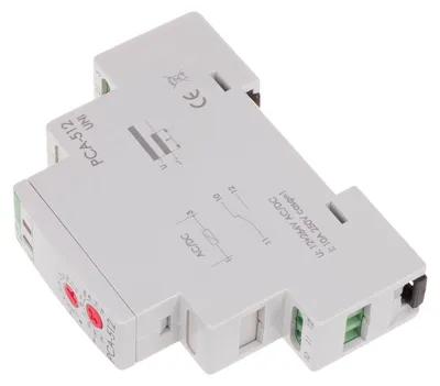 Zdjęcie produktu dla F&F | Przekaźnik czasowy PCA-512 - 12/264 V - Regulowany - LED - Uniwersalne zastosowanie