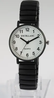 Produktbild von Excellanc Damenuhr mit Zugarmband, matt oder metallic