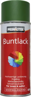 Produktbild von Primaster Lackspray 400 ml laubgrün seidenglänzend