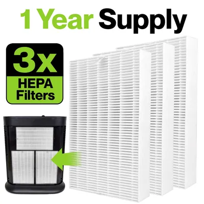 Produktbild von Durabasics HEPA-Filter, kompatibel mit Honeywell Luftreiniger-Ersatzfiltern, Honeywell Luftreiniger-Filtern, Honeywell Filter R, Honeywell HEPA-Filter