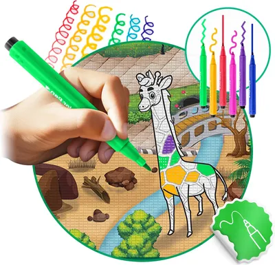 Obrázok produktu pre Mata piankowa do kolorowania zwijana 200 x 120 x 0,3 cm Ricokids RK-343