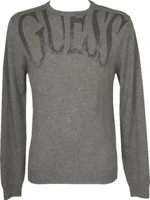Produktbild von Langarmpullover mit Rundhalsausschnitt Sweatshirt Mann Herren GUESS Artikel M53R42 Z0Y10, S, Lana 30%,Viscosa 30%,Poliammide 40%