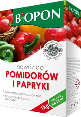 Obrázok produktu pre Hnojivo na paradajky a papriku BIOPON 1KG