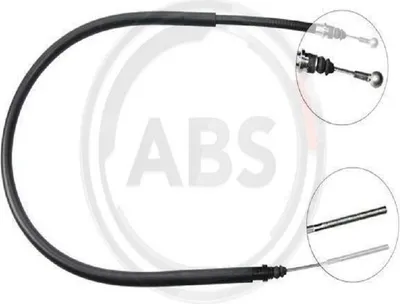 Produktbild von A.B.S. Handbremsseil Seilzug Feststellbremse passend für PEUGEOT 807 MPV K16517