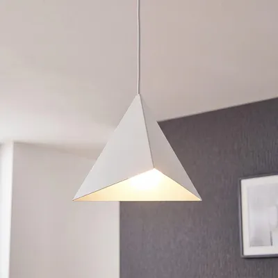 Produktbild von Pendelleuchte Modern "Set" Weiß Metall Hängelampe Wohnzimmer Esszimmer Esstisch