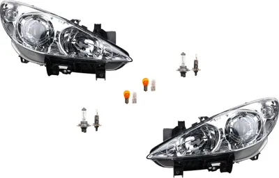 Immagine prodotto di Johns, faro alogeno HSW per Peugeot 307 07/05- con set di lampadine LR 620886 620686