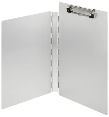 Produktbild von Läufer Dokumenten-Klemmbrett Aluminium seitlich öffnend für Format A4