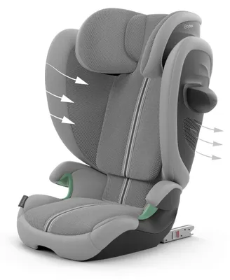 Immagine prodotto di Seggiolino auto Cybex Solution G2 I-Fix Plus (100-150 cm), colore:Grigio pietra
