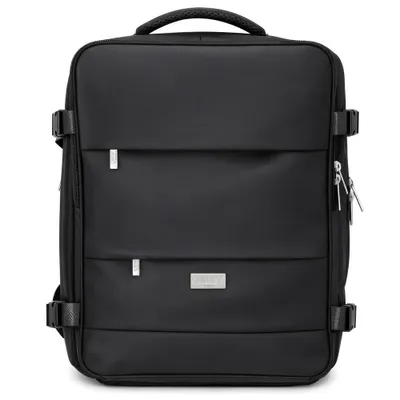 Produktbild von Camry CR 6880 Reiserucksack 24L, Handgepäck Rucksack 40x20x30 cm, Laptoprucksack bis 17 Zoll, Schuhfach, Nassfach, RFID, USB, YKK, Schwarz