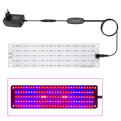Produktbild von 150 LED Pflanzenlampe Vollspektrum Pflanzenlicht Dimmbar Pflanzenleuchte Zimmerpflanzen Wachsenlicht mit Timer