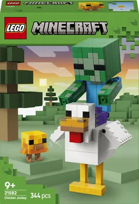 Productafbeelding van LEGO Minecraft Kipruiter, Bouwset, Vanaf 9 jaar, Kunststof, 344 onderdelen, 442 gram