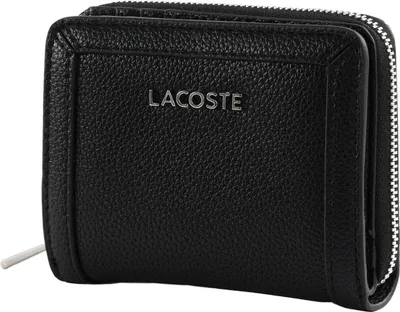 Immagine prodotto di LACOSTE portafoglio Compact Zip Wallet Noir nero