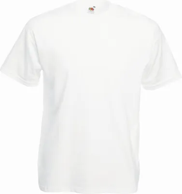 Produktbild von T-Shirt | Fruit of the Loom (FOL61036), Farbe:white, Größe:XXXXXL
