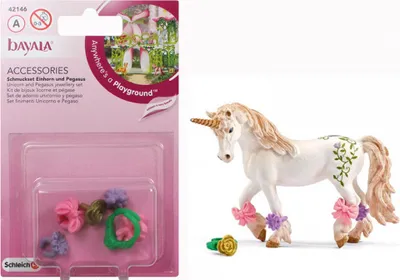 Immagine prodotto di Schleich 42146 Set di gioielli unicorno e pegaso