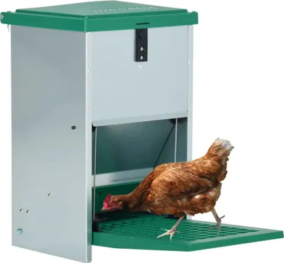 Obrázek produktu pro vidaXL Feeder Feedomatic pro drůbež s pedálem 8 kg