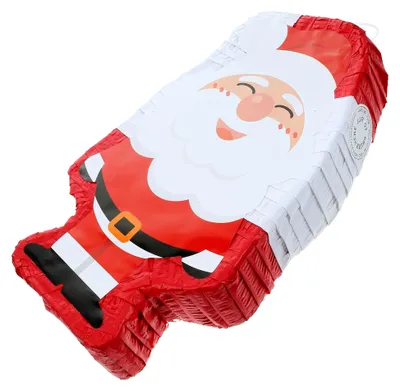 Produktbild von Weihnachtsmann Piñata aus Papier für festliche Dekoration