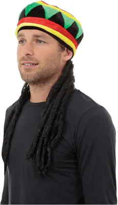 Produktbild von Bunter Hut Mit Rastalocken