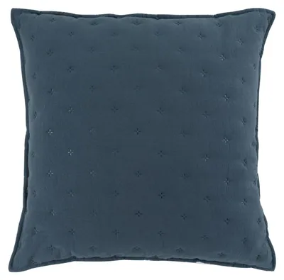 Image de Housse de Coussin microfibre 40x40 cm Mellew Bleu