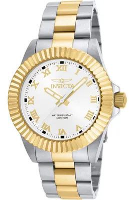 Obrázek produktu pro Invicta Pro Diver 16740 Pánské Hodinky - Quartz Hnutí - Nerezová Ocel s Bílým Ciferníkem - 44 mm
