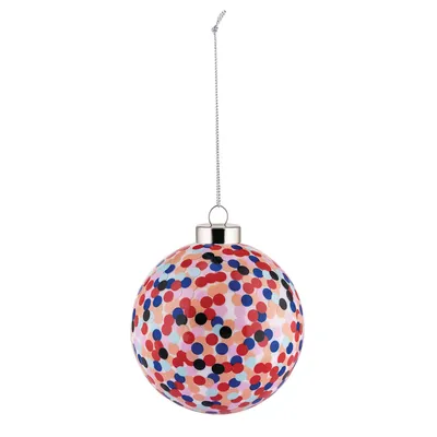 Produktbild von Alessi - Weihnachtskugel "Proust", rot