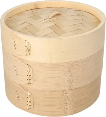 Produktbild von Dampfgarer Bambus "ASIA" Ø 18 cm · 13,5 cm 3-teilig