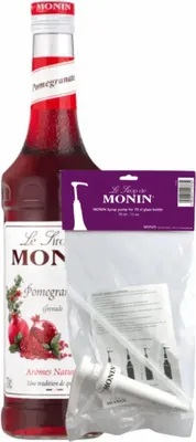 Immagine prodotto di Sciroppo Monin al melograno (70 cl) + pompa per sciroppo (10 ml)