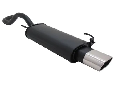 Produktbild von Novus Sportauspuff für VW Polo 4 6N / 6N2 135x75mm Endschalldämpfer mit ABE