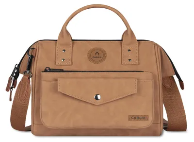 Produktbild von CABAIA Handtasche Umhängetasche Adventurer Nubuck Crossbody Moscow hellbraun