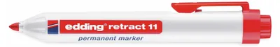 Produktbild von EDDING retract 11 - Marker - permanent - Rot